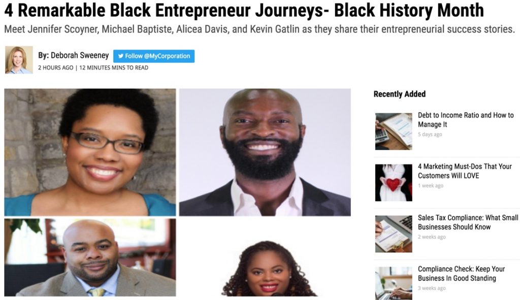 4 Remarkable Black Entrepreneur Journeys