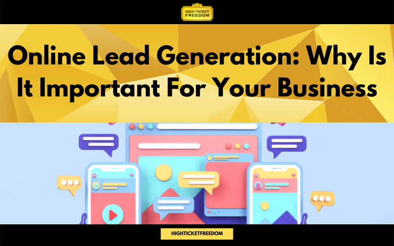 Online lead generation